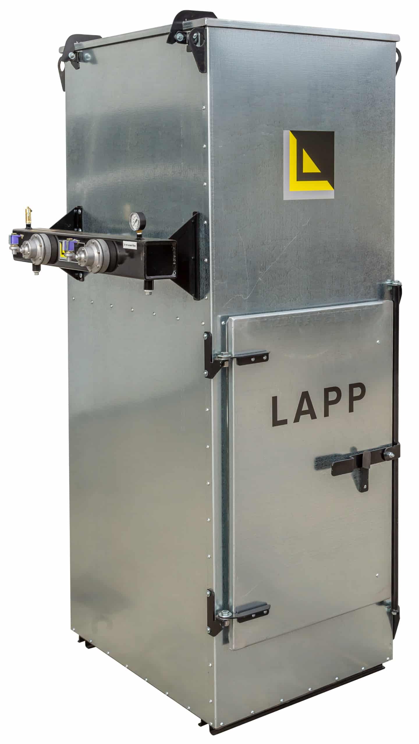 A Lapp Millwright enclosed clean air unit.