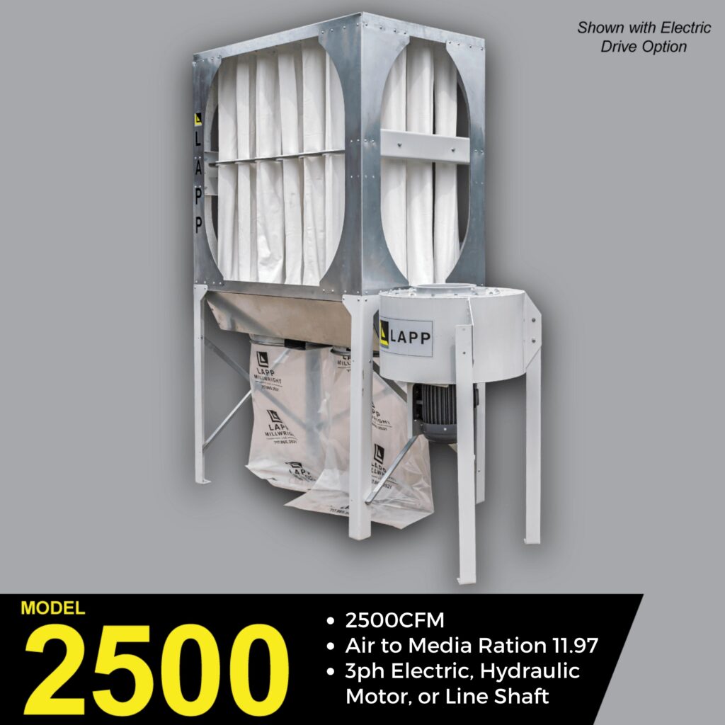 Dust collection system model 2500